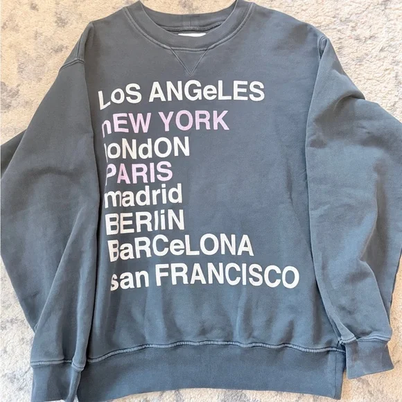 Anine Bing City Love Sweatshirt - Picture 3 of 8
